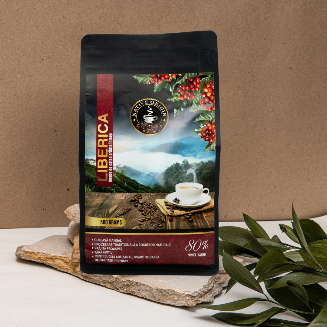 Cafea Liberica boabe din Filipine_Native Origin